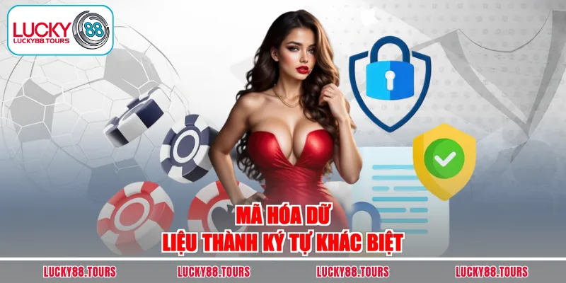 Mã hóa dữ liệu thành ký tự khác biệt